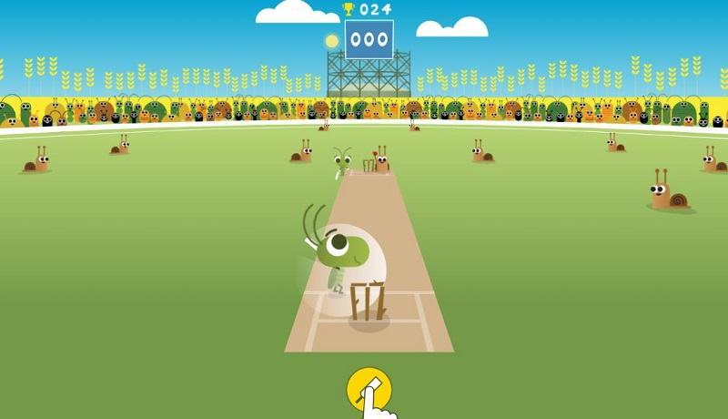 Cricket – Trò chơi Doogle bóng chày của Google