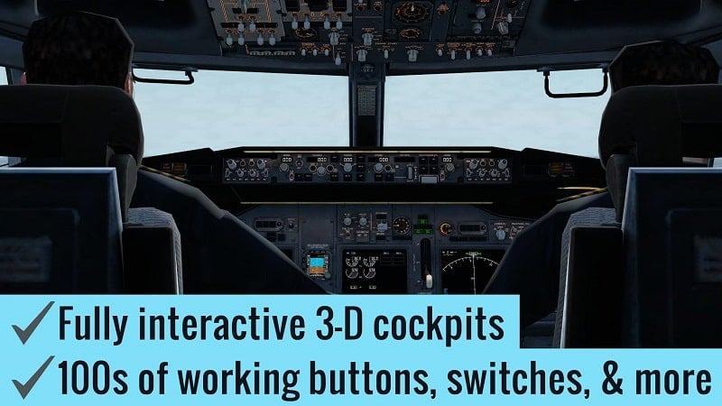 Apk mod mô phỏng chuyến bay máy bay
