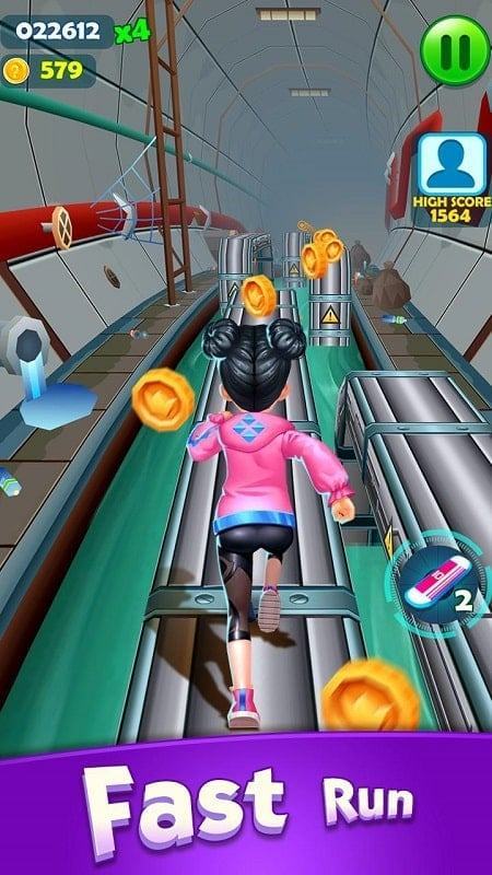 Subway Princess Runner bản mod miễn phí