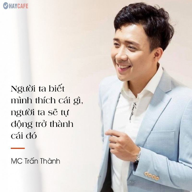 Những câu nói hay của Trấn Thành về tình yêu gây nhức nhối