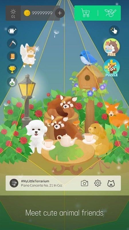 Apk mod Terrarium nhỏ của tôi