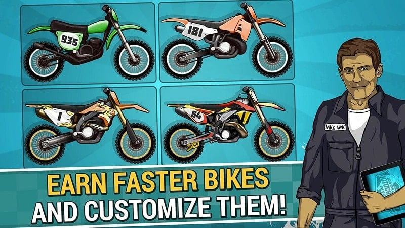 APK bản mod Mad Skills Motocross 2