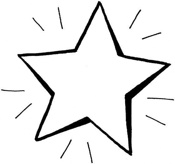 Tranh tô màu ngôi sao cho bé tập tô màu (4)