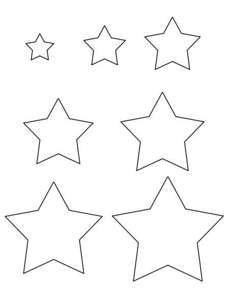 Tranh tô màu ngôi sao cho bé tập tô màu (4)