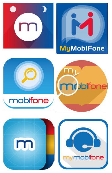 Hình ảnh logo mobifone trong cuộc thi thiết kế logo mobile của tôi