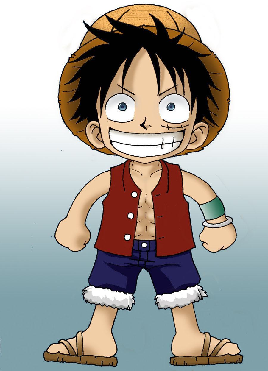 Ảnh luffy dễ thương hài hước