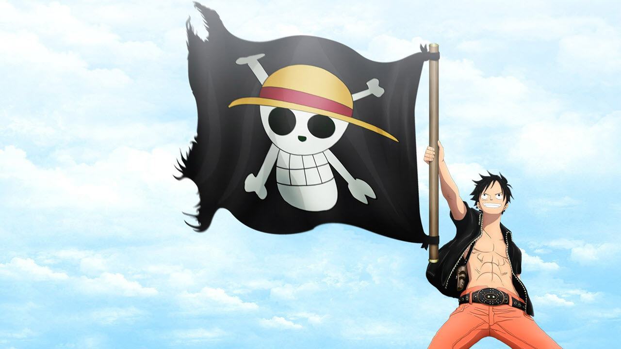 Hình Ảnh Cờ Cướp Biển Luffy