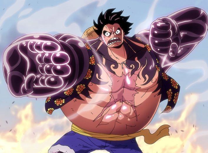 hình ảnh luffy gear 4