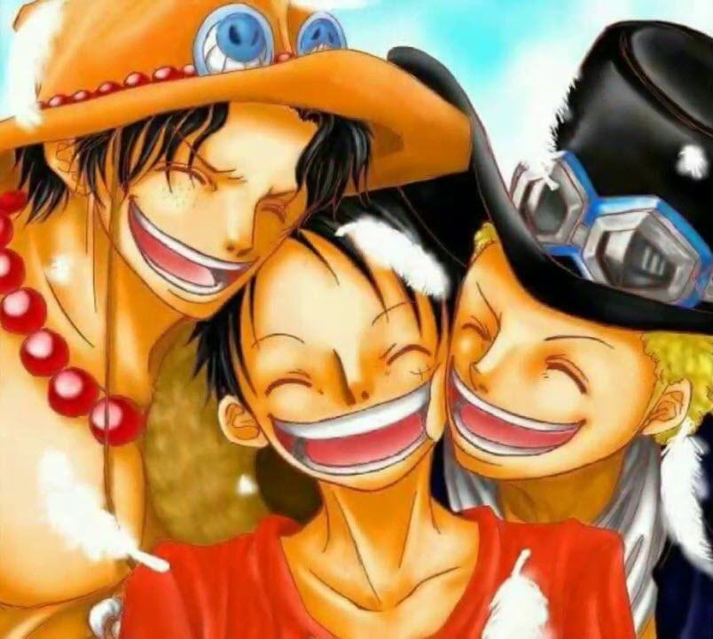 Hình ảnh Luffy Sabo ACE đẹp