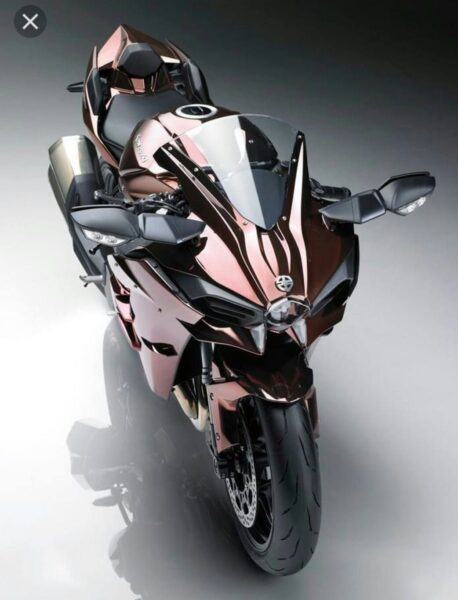 Hình ảnh Kawasaki ninja h2r màu đặc biệt