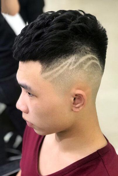 Kiểu tóc mohican cực ngầu cho nam 18 tuổi