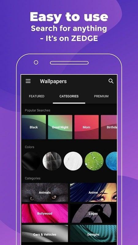 ZEDGE Wallpapers Ringtones mod miễn phí