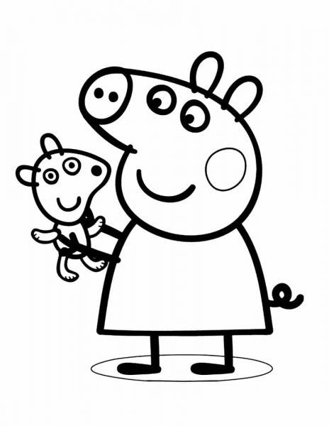 Tranh tô màu heo Peppa - Với những bức tranh tô màu về Peppa Pig và gia đình, bạn có thể tận hưởng một khoảnh khắc thư giãn tuyệt vời. Tô màu là một hoạt động giúp thư giãn tâm trí, khơi dậy sự sáng tạo và giúp rèn luyện khả năng tập trung của trẻ em nữa đấy!