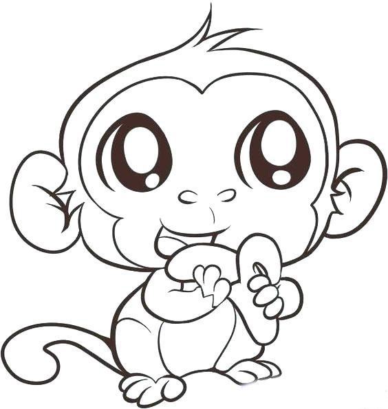 Vẽ một con khỉ đẹp