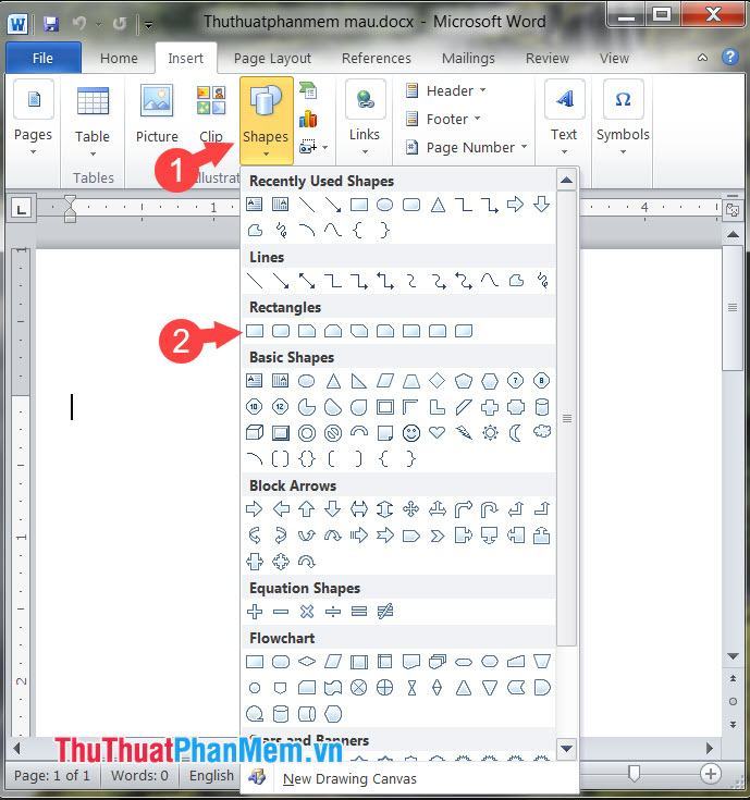 Hướng dẫn sử dụng chức năng Smart Art trong Word  Học Excel Online