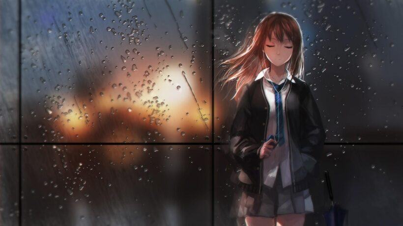 Hình ảnh anime buồn cô đơn một mình