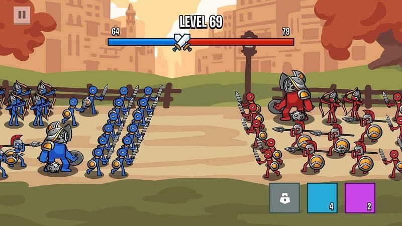 Bản mod Stick Battle War of Legions