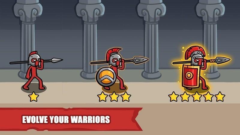 Apk mod Battle War of Legions