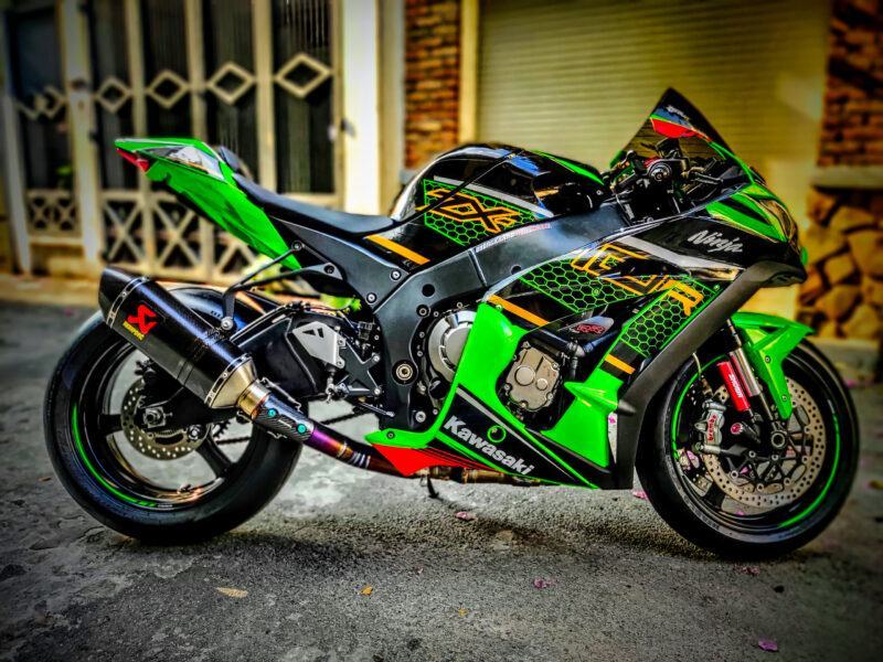 Hình ảnh ZX10R độ đẹp SBK phiên bản 2016