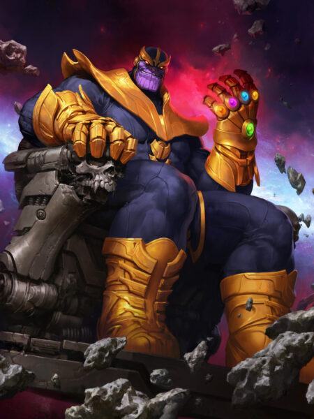 Hình ảnh Thanos mạnh mẽ