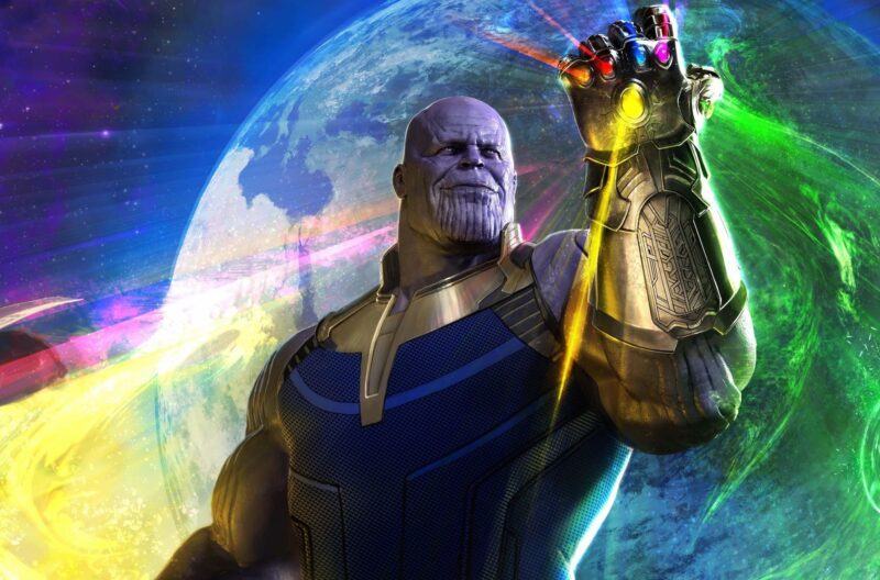 Hình nền máy tính siêu phản diện Thanos