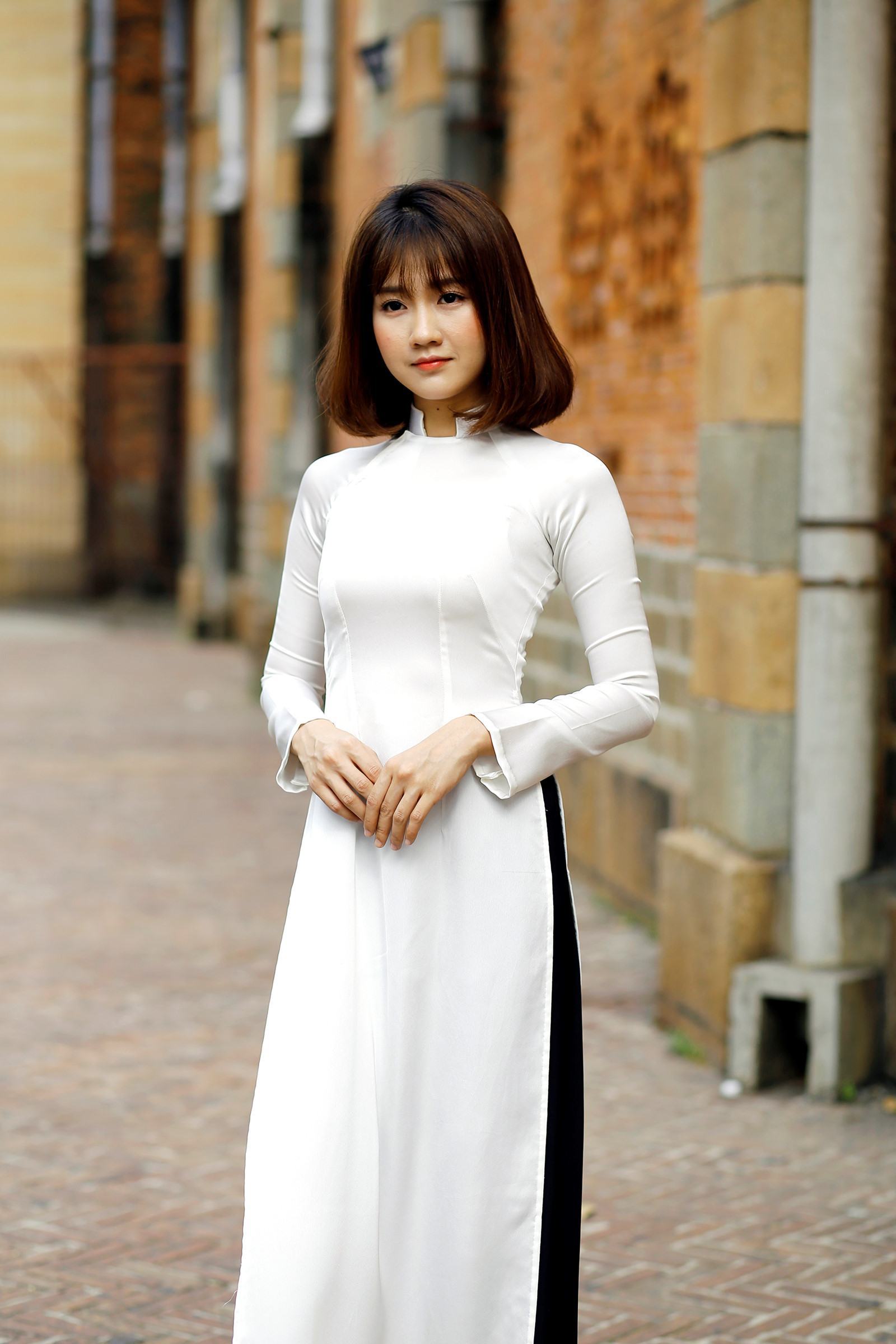 Ảnh girl xinh áo dài đẹp