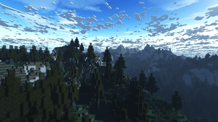 Bầu trời Minecraft - 4K .  hình chụp