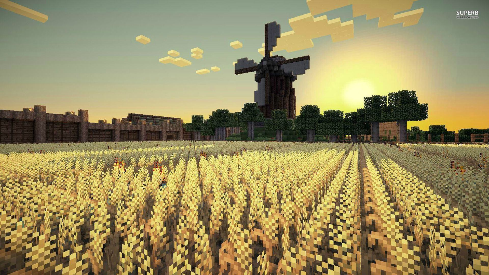 Hình nền Minecraft full HD