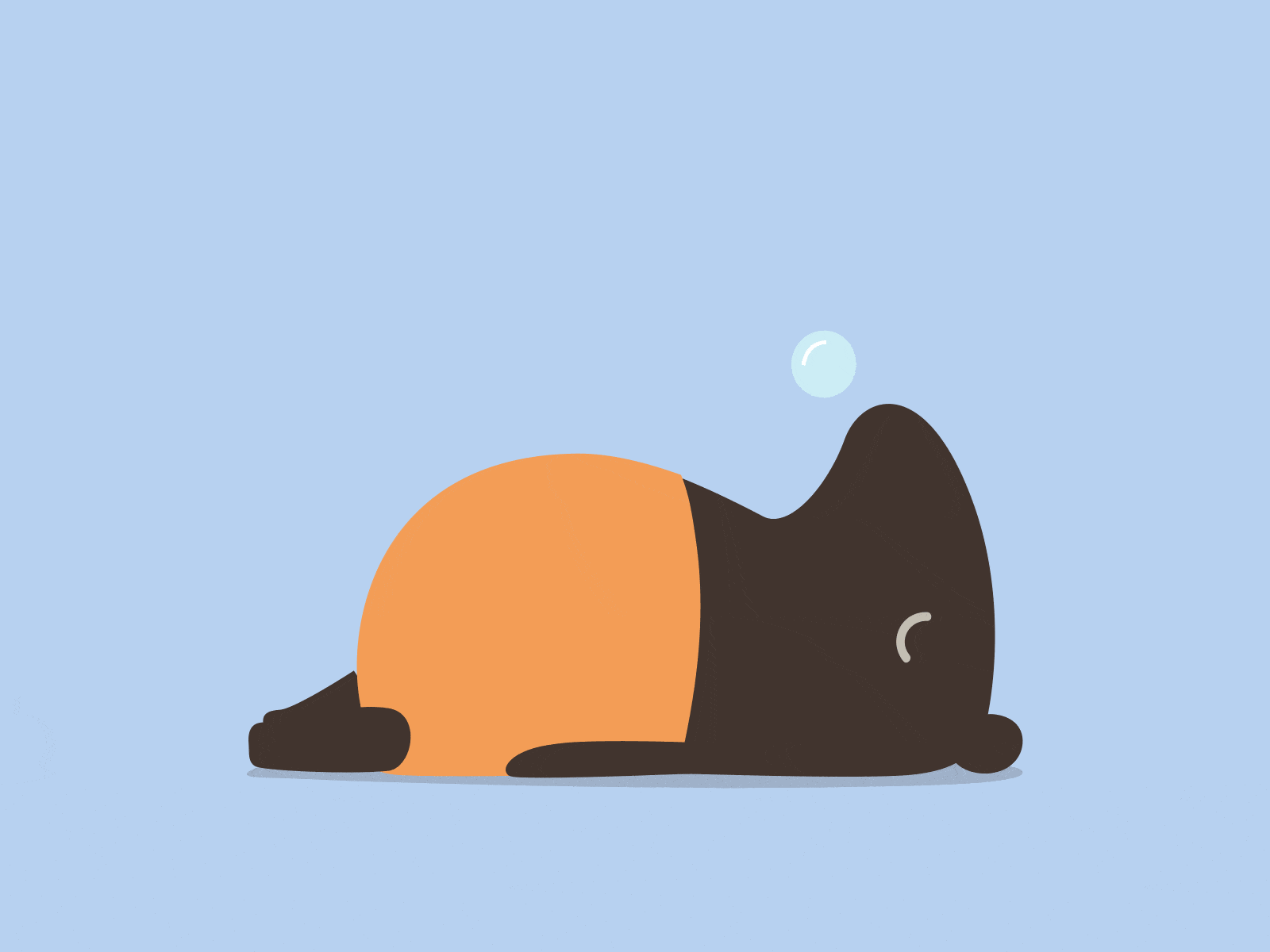 Tải hình động gấu ngủ dễ thương