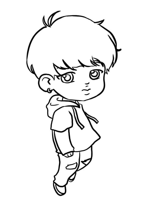 Hình chibi boy dễ thương