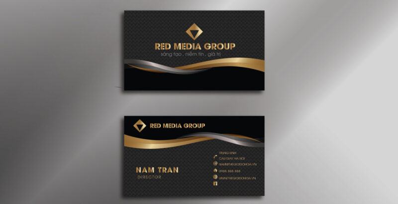 Mẫu card visit của giám đốc