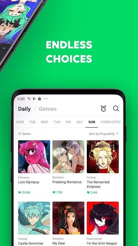 WEBTOON mod android