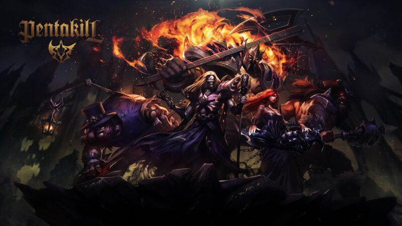 Hình ảnh Pentakill bí ẩn