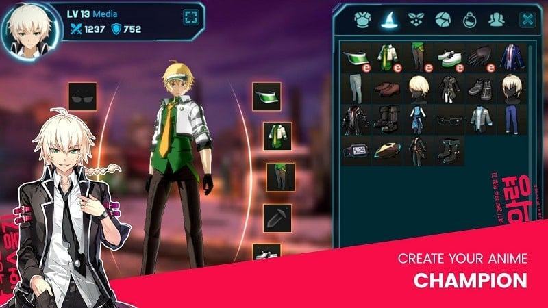 Apk mod SoulWorker Anime Legends