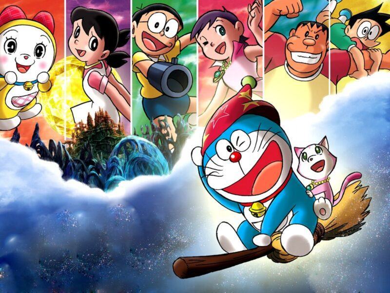 tranh doraemon