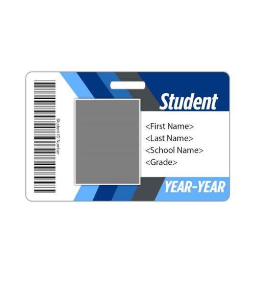 mẫu thẻ sinh viên đẹp có mã vạch