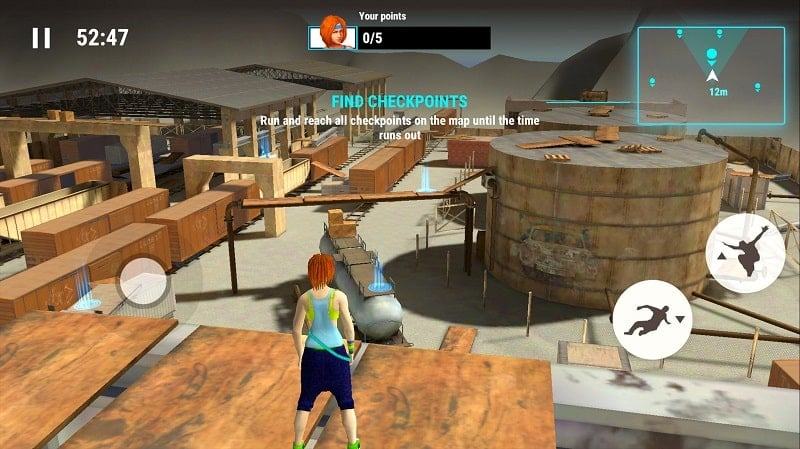 Apk mod Parkour Simulator 3D miễn phí