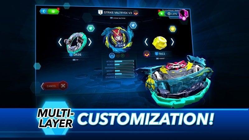 BEYBLADE NỔ.  apk mod