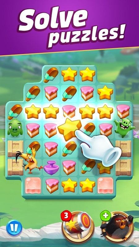 Tải xuống bản mod Angry Birds Match 3