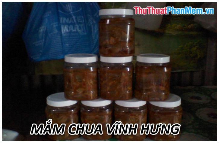 mắm chua Vĩnh Hưng