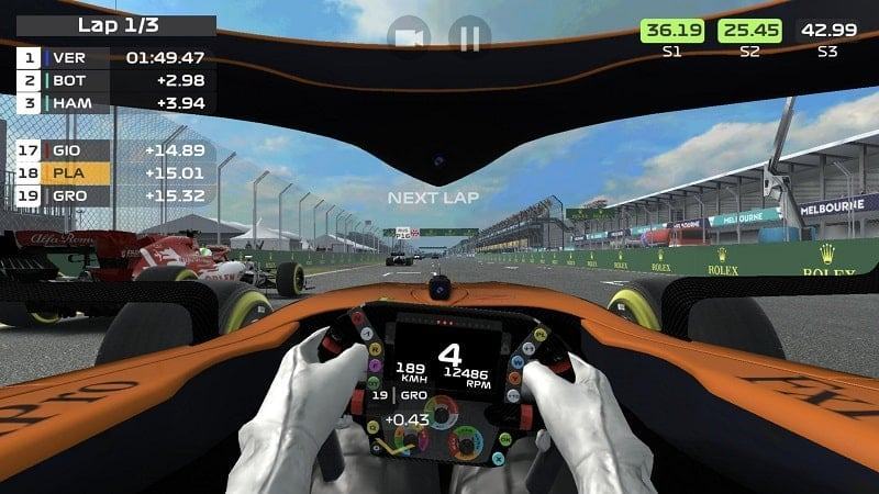 Đua xe di động F1 mod android