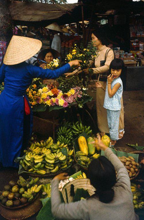 Hình ảnh chợ trái cây ngày xưa