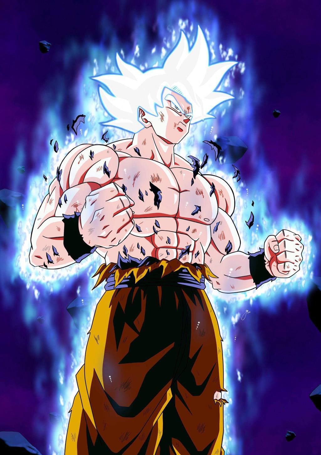 Hình ảnh đẹp Goku Ultra Instinct