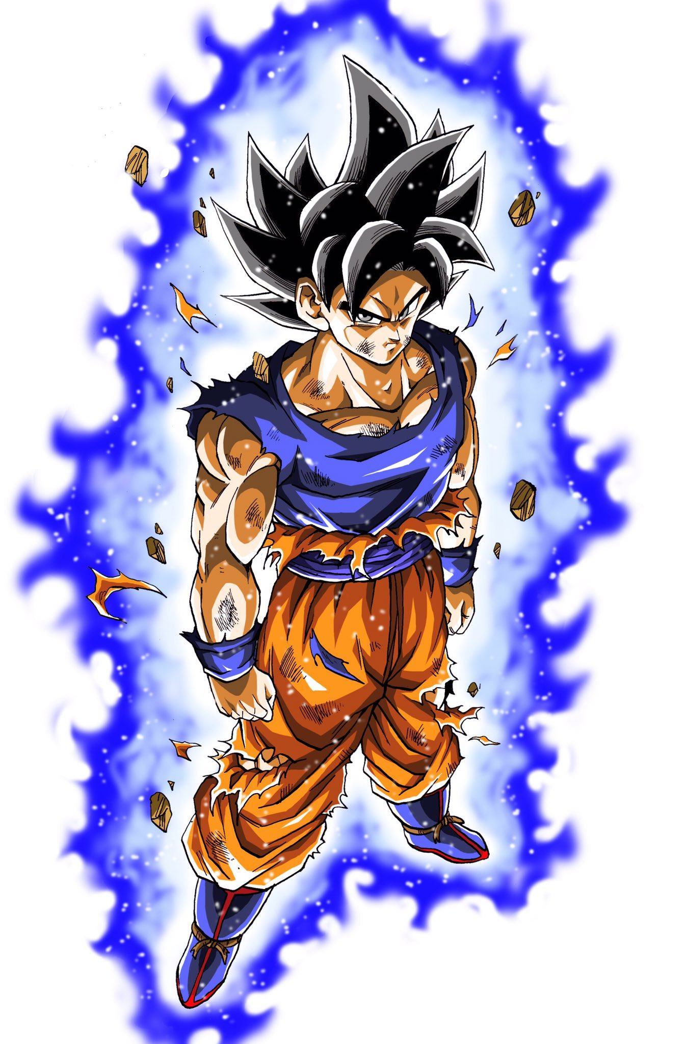 Hình ảnh Goku bản năng tuyệt vời