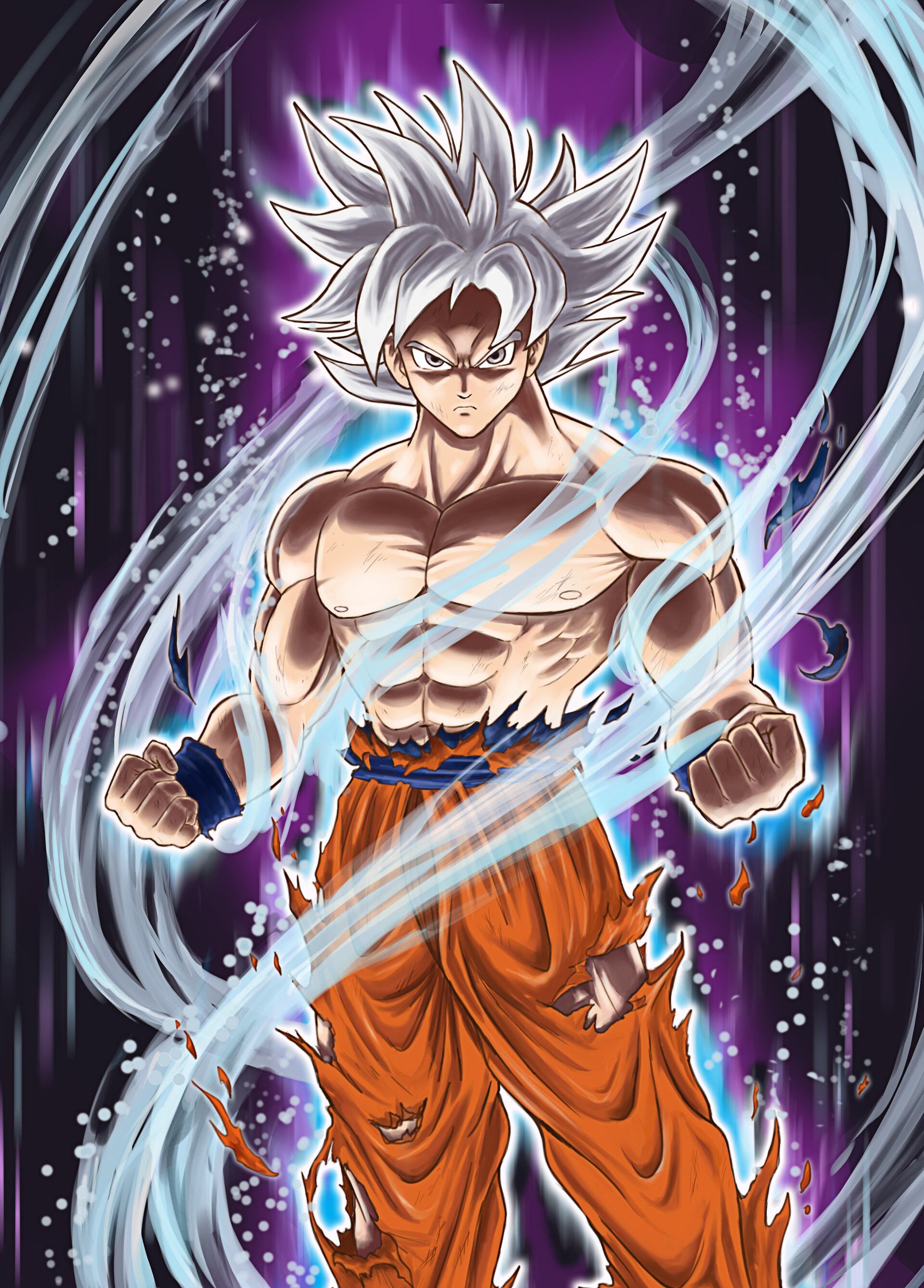 Hình ảnh Goku Ultra Instinct cực đẹp