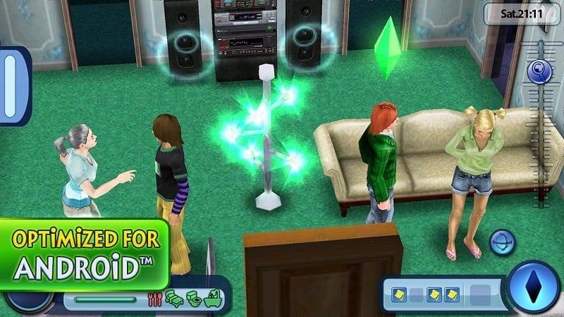 Apk mod Sims 3 miễn phí