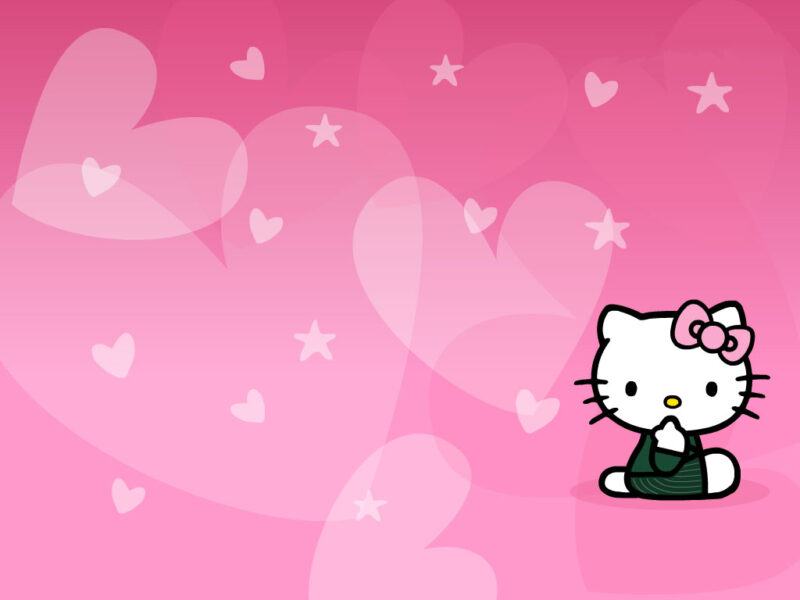 Hình nền Hello Kitty siêu dễ thương