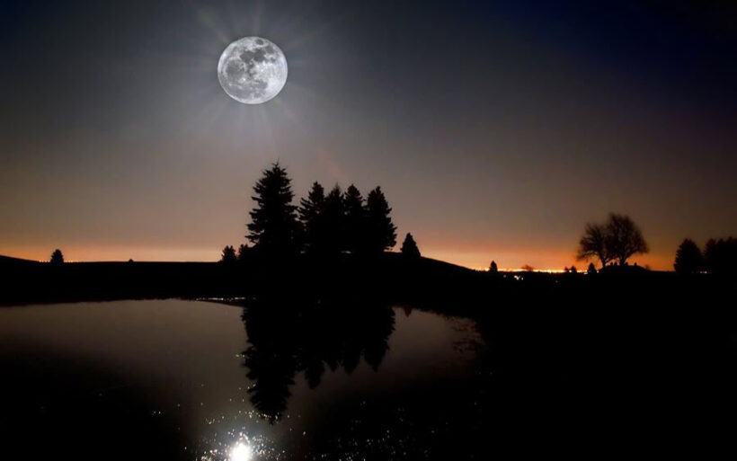 Hình ảnh trăng đẹp về đêm