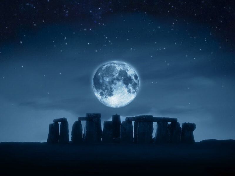 trăng tròn stonehenge