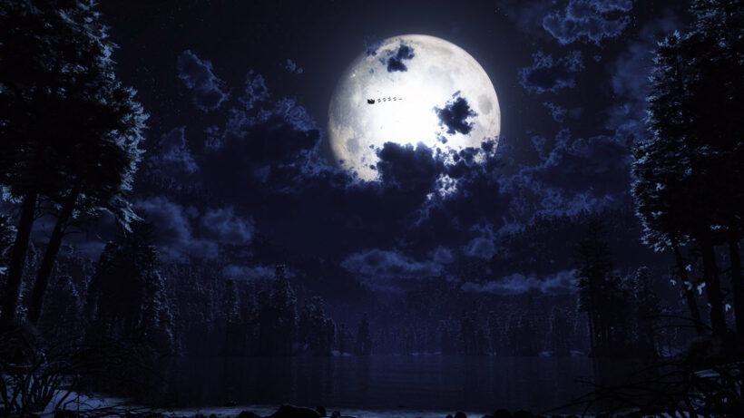Hình ảnh mặt trăng trong đêm tuyệt đẹp